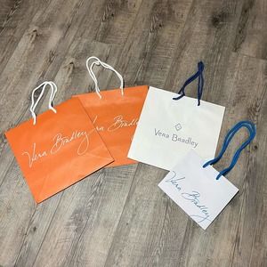 Vera Bradley Shopping Bags Set of Four